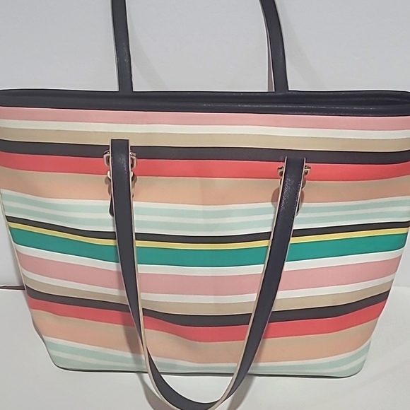 Cleo Multicolour summer Tote Bag - Picture 3 of 10